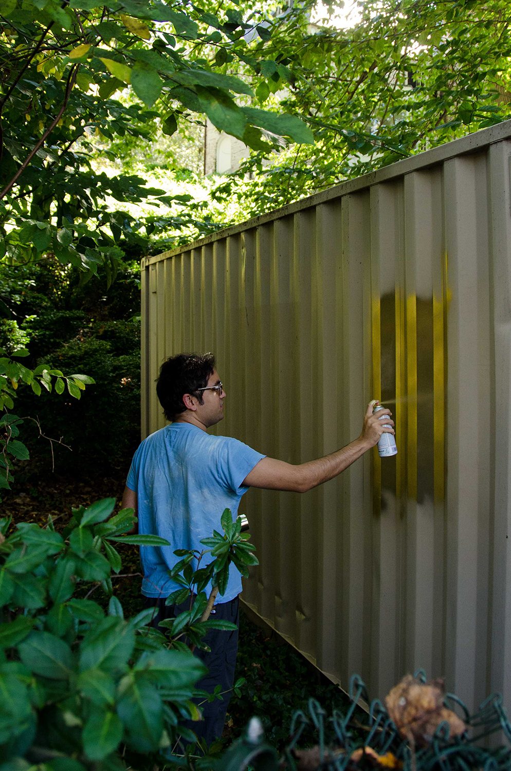 The first gold Portal container