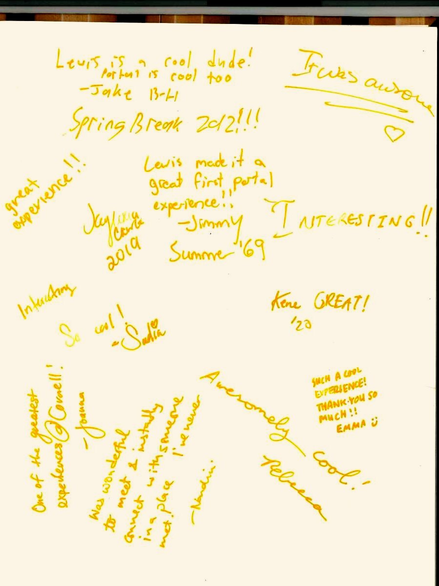 A page from the MIT · HUBweek gold book